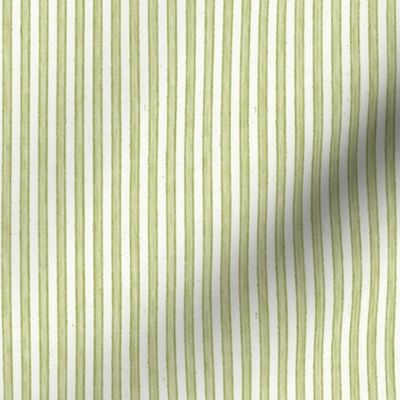 Faded French Stripe - Green