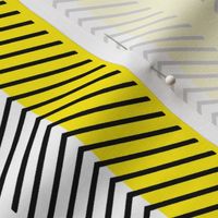 chevron stripe in VIVID yellow for wallpaper