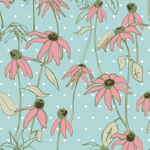 Black Eyed Susan (Pink/Blue)