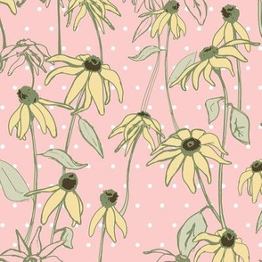 Black Eyed Susan (Pink/Yellow)