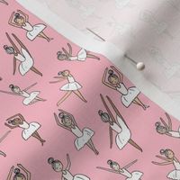 MINI - ballet // dancing dancer ballet fabric cute girls music pink