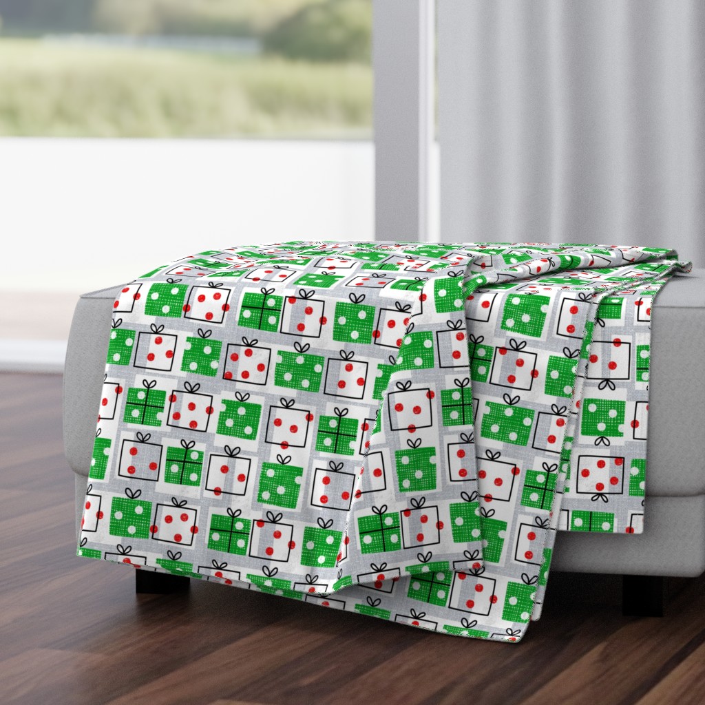 dotty boxes-Christmas presents