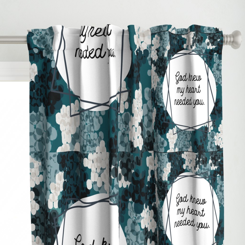 1 blanket + 2 loveys: god knew my heart needed you // teal champagne fizz on 123-16