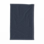 Hand Drawn Squared Check Pattern Indigo