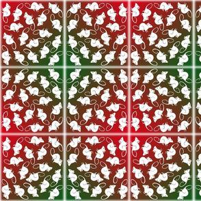 XmasRatsforSpoonflower