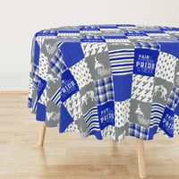 Wrestling//Rebels - Wholecloth Cheater Quilt 