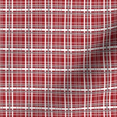 Red French Country Plaid