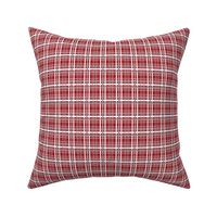 Red French Country Plaid