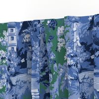 Chinoiserie Palace ~ Custom Blue and Green  