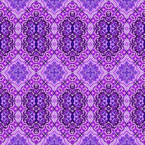 Purple Victorian Damask