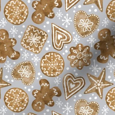 Gamma's Gingerbread Cookies-Gray