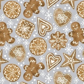Gamma's Gingerbread Cookies-Gray