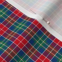Red Blue Green and White Christmas Holiday Plaid