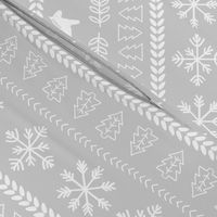 Scandinavian Christmas in Grey