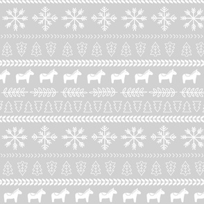 Scandinavian Christmas in Grey