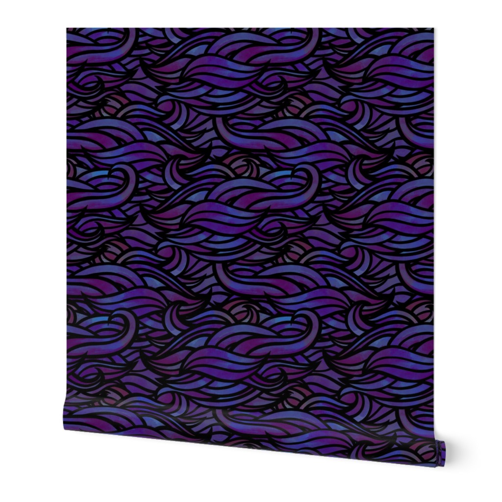 Purple wave - smaller scale