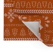 Scandinavian Christmas in Orange