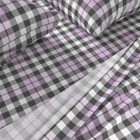 Light Purple & Grey Plaid