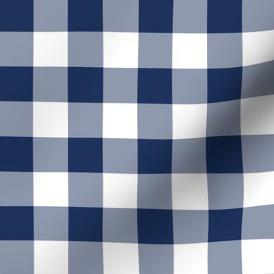 Navy Gingham