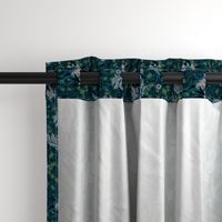 Jolie Floral - Deep Teal