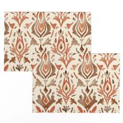 Earth Tones Ikat