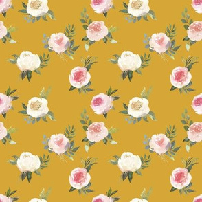 4" Hope Spring Florals // Buttercup