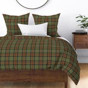 MacLeod of Harris / green MacLeod / MacLeod hunting tartan, 6" weathered colors