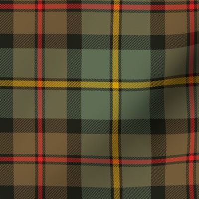 MacLeod of Harris / green MacLeod / MacLeod hunting tartan, 6" weathered colors