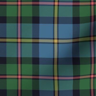 MacLeod of Harris / green MacLeod / MacLeod hunting tartan, 6" faded colors