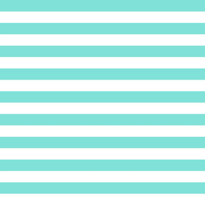 1" valentines stripe fabric, stripe fabric, stripes fabric, valentines fabric, valentines day fabric, stripes - horizontal stripe- candy mint