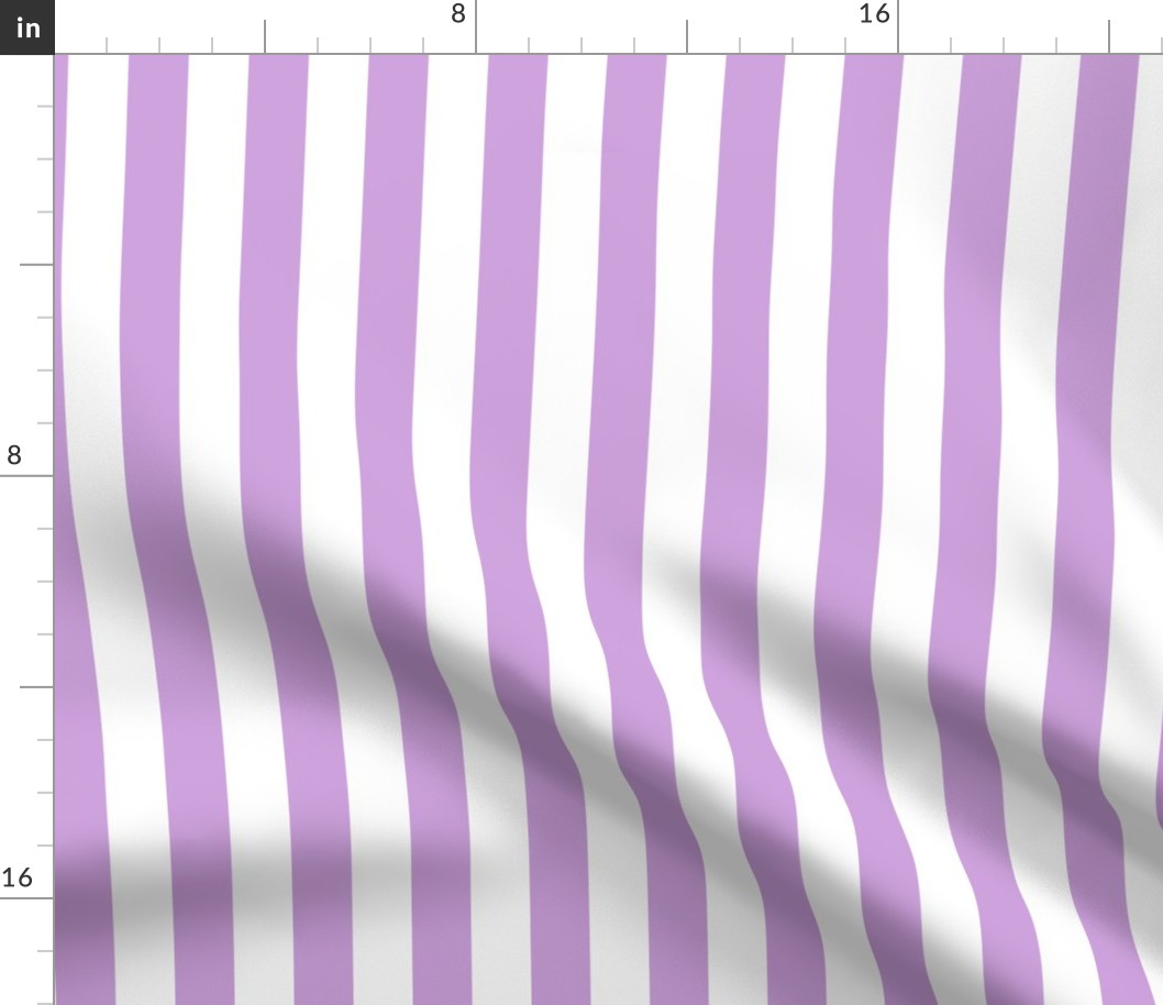 1" valentines stripe fabric, stripe fabric, stripes fabric, valentines fabric, valentines day fabric, stripes -  light purple