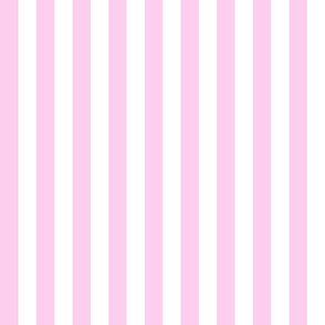 1" valentines stripe fabric, stripe fabric, stripes fabric, valentines fabric, valentines day fabric, stripes -  pastel pink