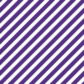 diagonal stripe fabric - valentines fabric, valentines stripe fabric, girls fabric, cute fabric, bright fabric -  dark violet