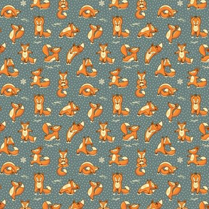 Foxes Yoga small size