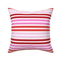valentines candy stripes - stripe fabric, stripes fabric, candy stripes, bright stripes, pink stripes -  pinks