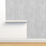 Wonky Woodgrain - Light Light Grey