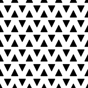Tri Angular - Black on White - larger print