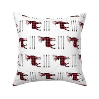 buffalo plaid buck with arrow stack (90) C18BS