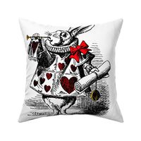 Alice in Wonderland - White Rabbit - Apron Repeat