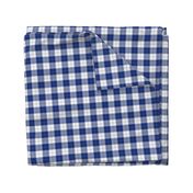 Blue and White Plaid