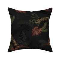 Ferny Floral - Black