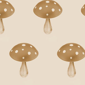 Whimsical Vintage Mushroom