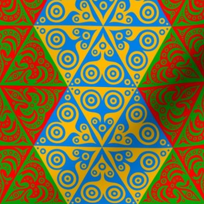 Happy Hexagons color 2