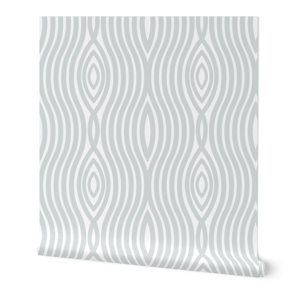 Geometric Wallpaper Gray Custom
