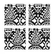 Zara - Jumbo Scale Black & White Geometric