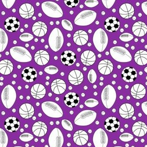 mixed sports purple