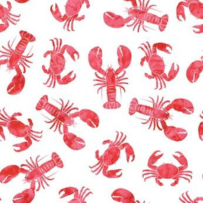 lobsters and crabs 