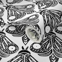 Linocut Butterflies