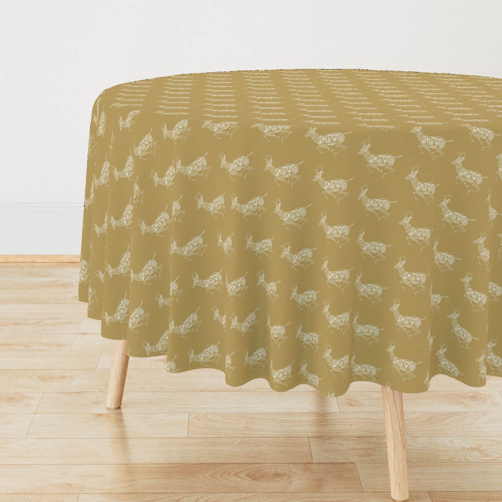 Golden Deer Pattern