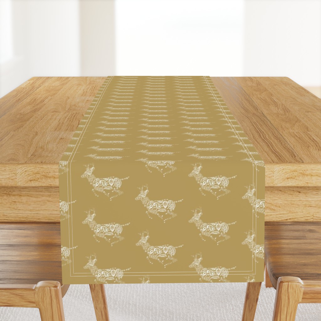 Golden Deer Pattern